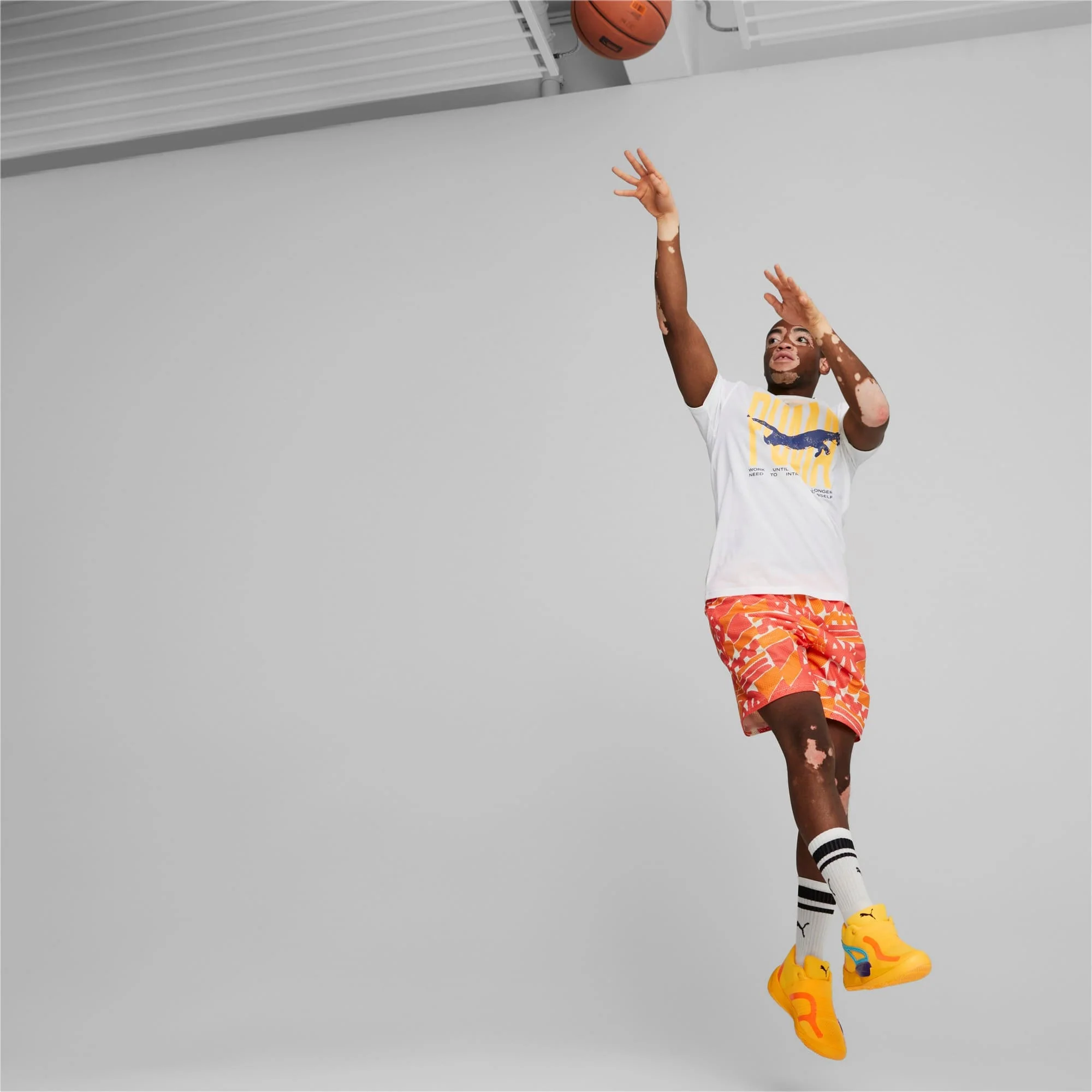 T-shirt Homem Puma Box Out - Image 5