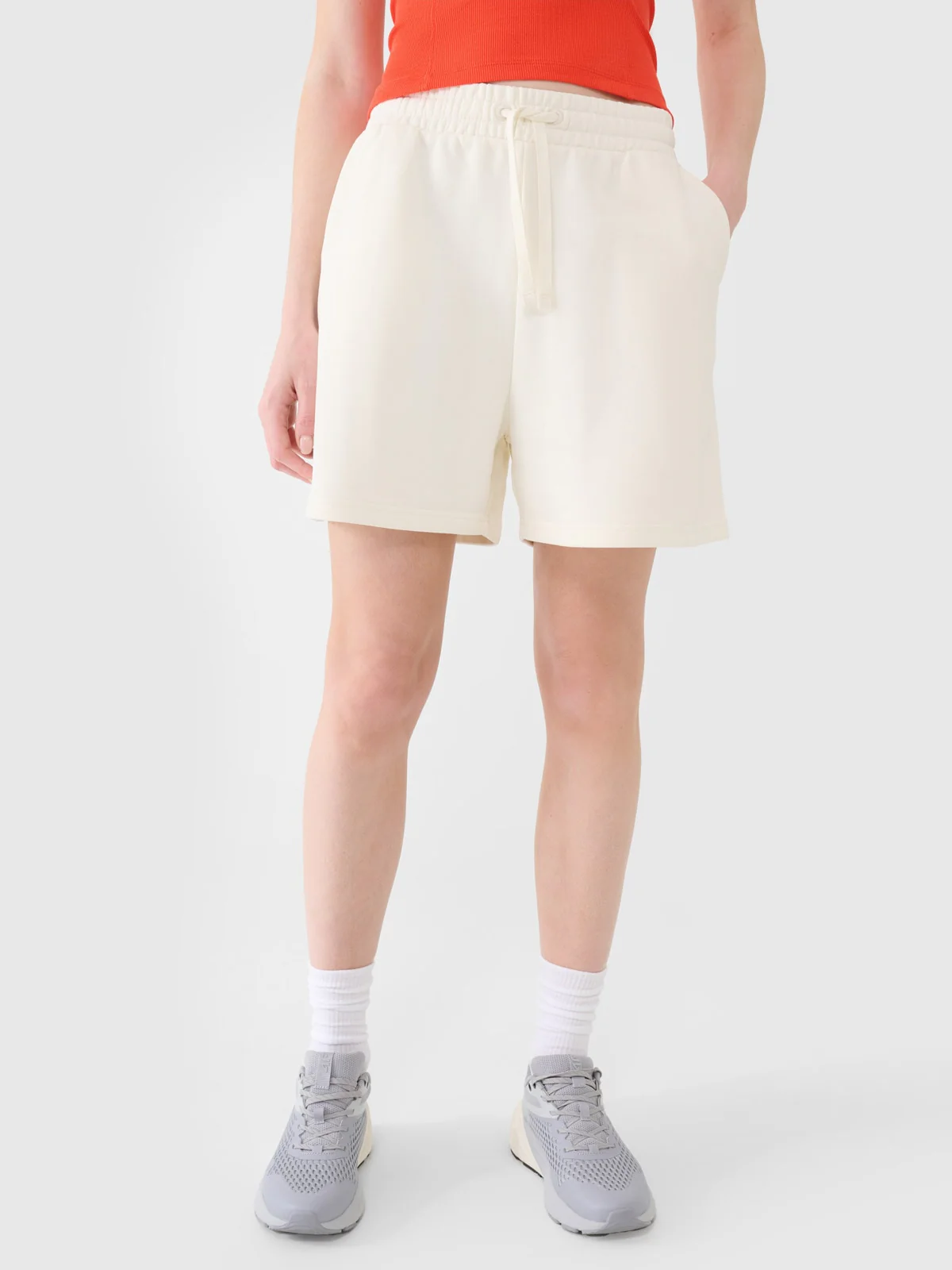 Calções de Algodão Oversized Mulher 4F