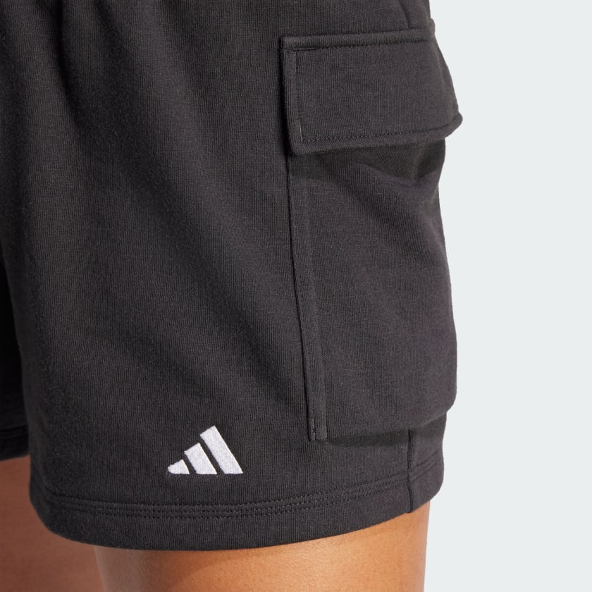 Calções Cargo de Algodão Mulher Adidas Essentials - Image 5