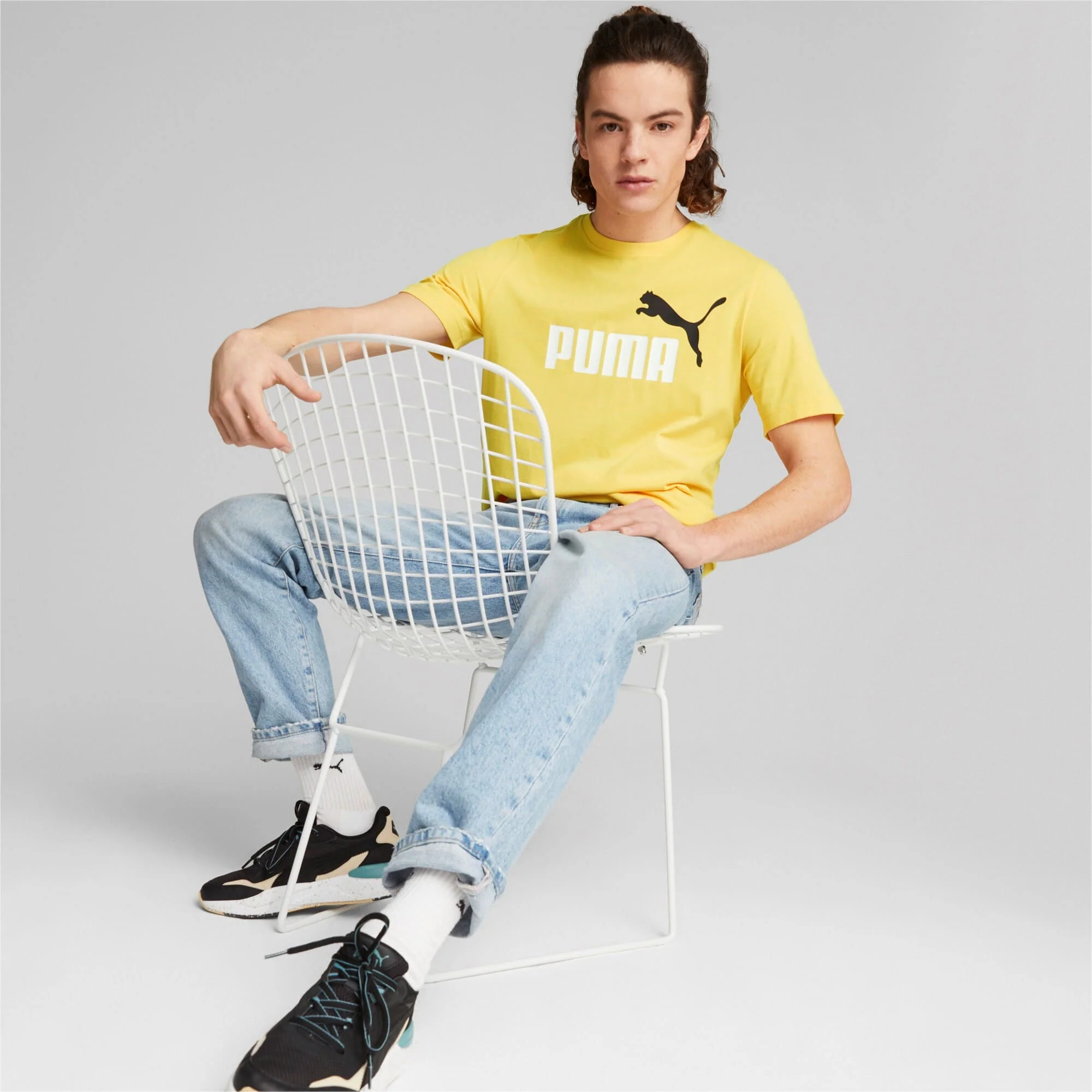 T-shirt Homem Puma Ess Logo - Image 5