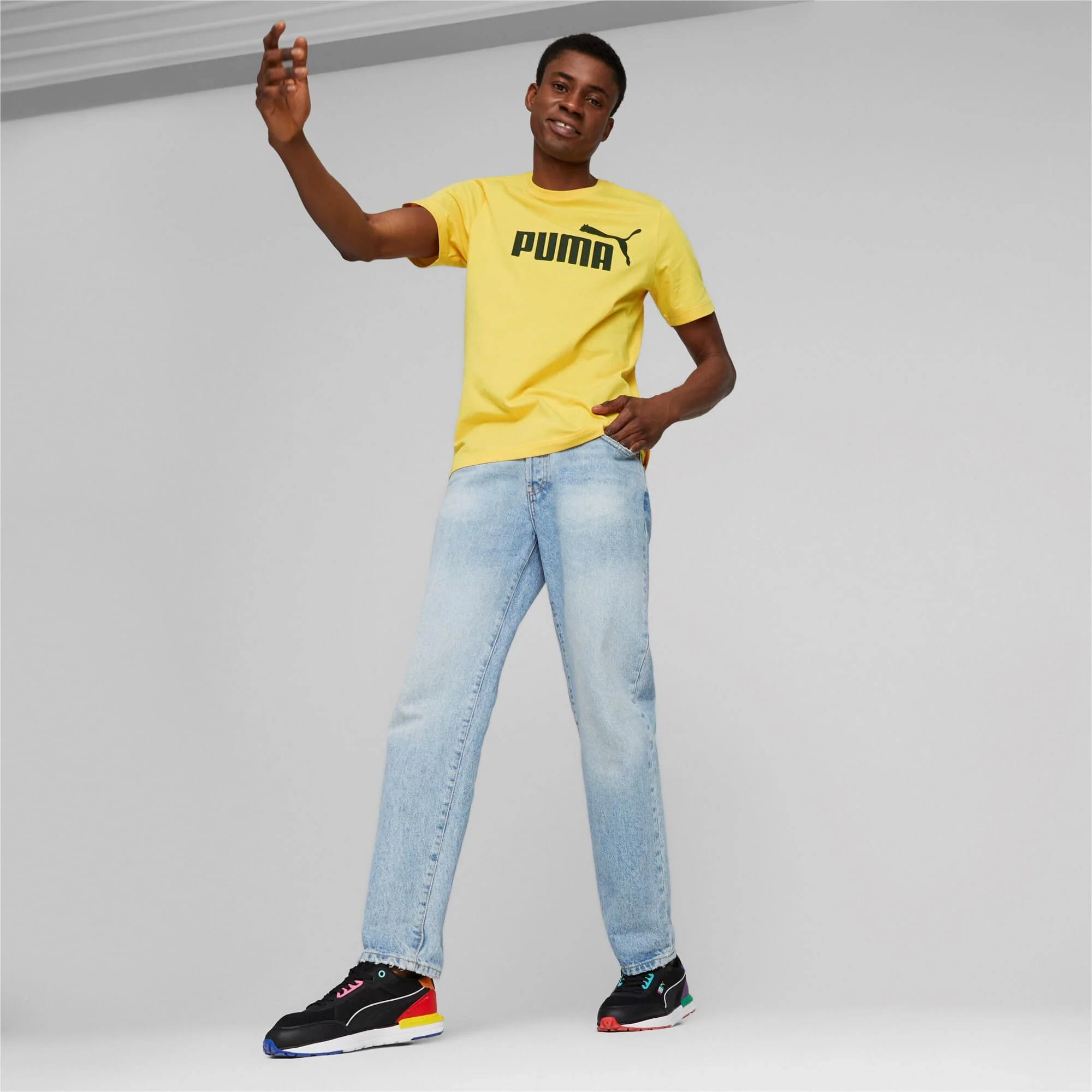 T-shirt Homem Puma Ess Logo - Image 2