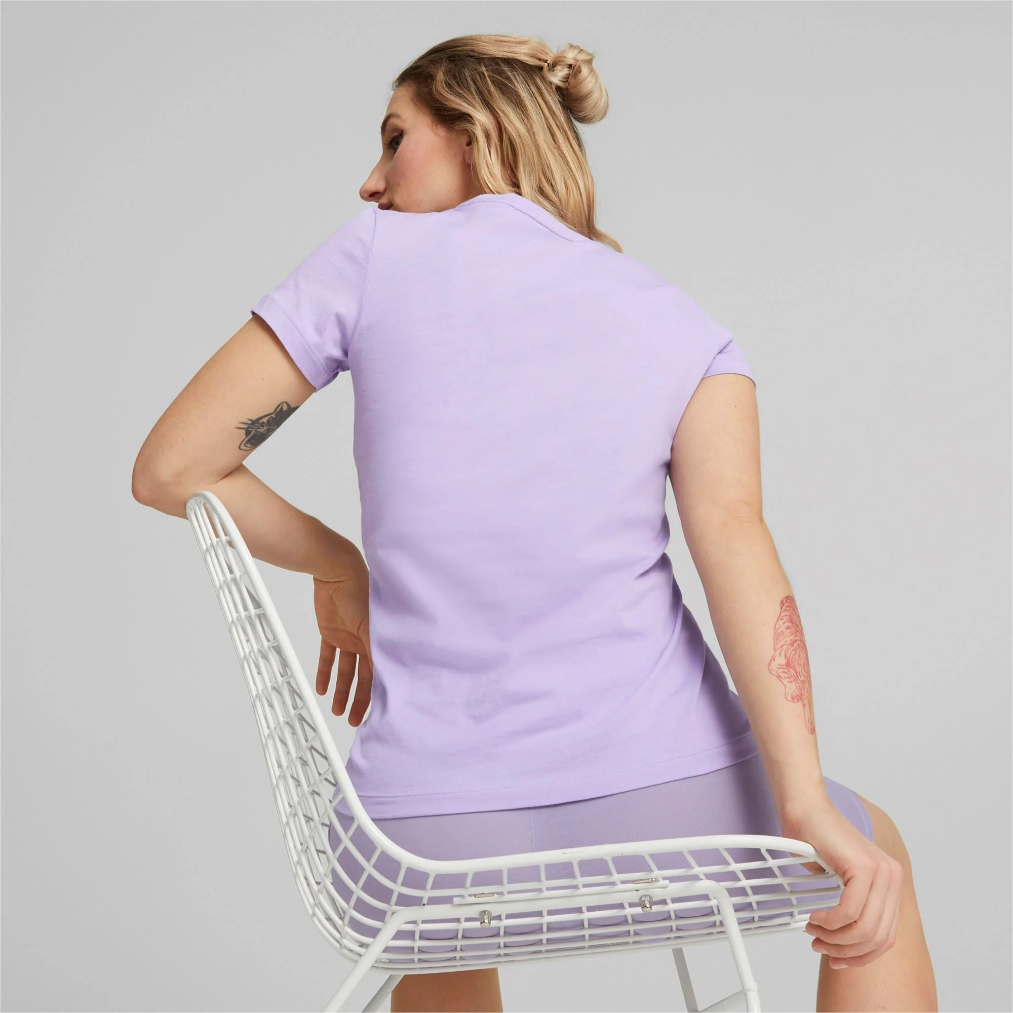 T-shirt Mulher Puma Ess Logo - Image 4