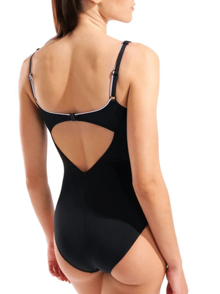 Fatos de Banho Mulher Arena Clip Solid B - Image 4