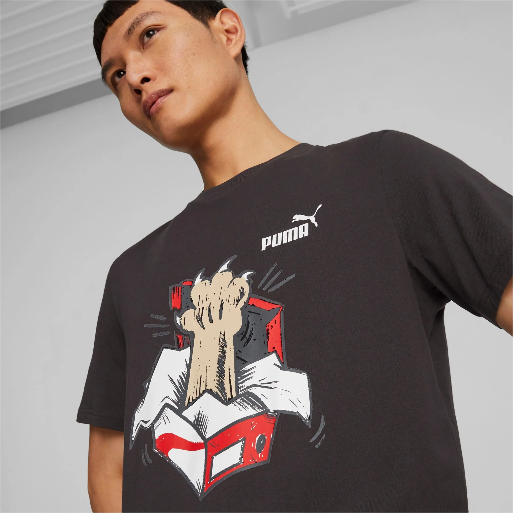 T-shirt Homem Puma Graphics - Image 2
