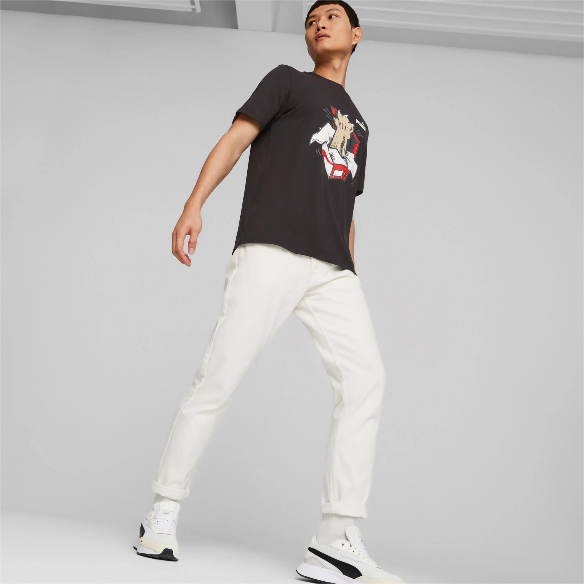 T-shirt Homem Puma Graphics - Image 5