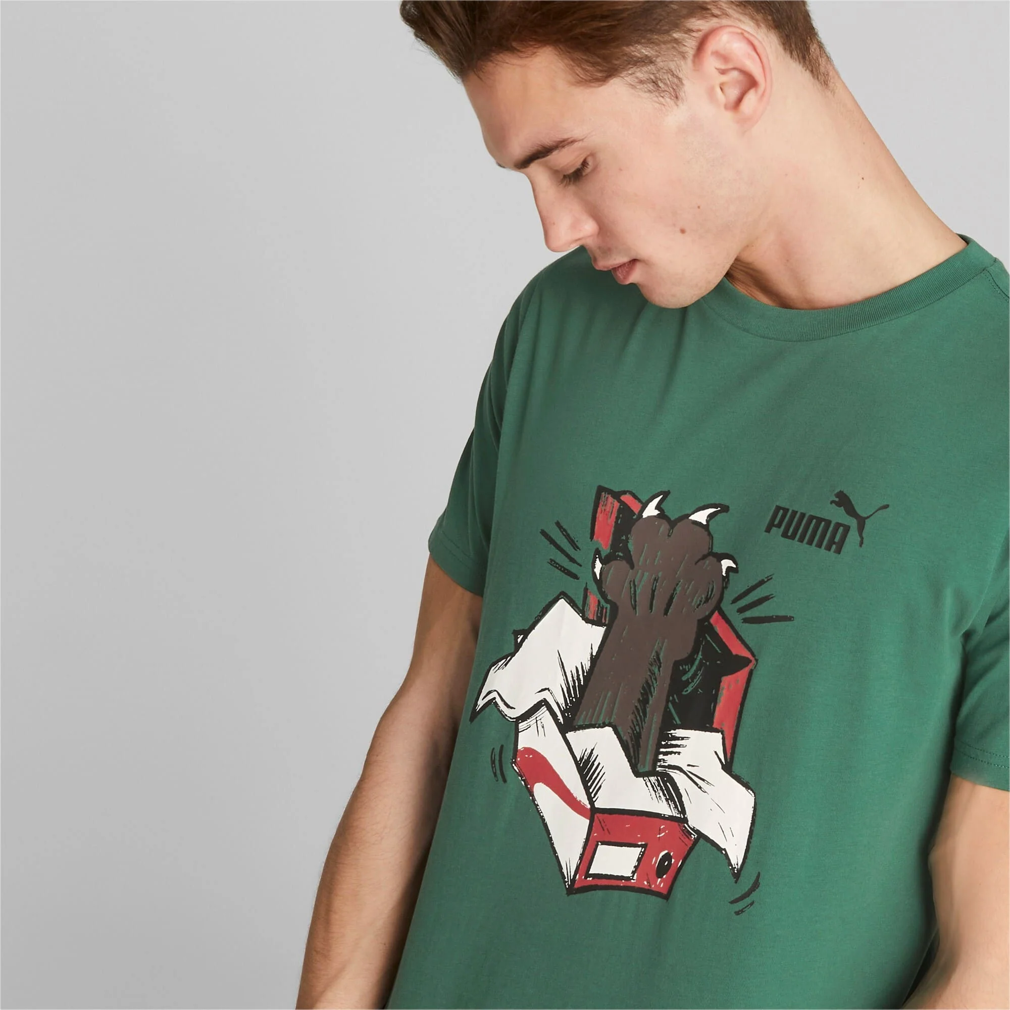 T-shirt Homem Puma Graphics - Image 2