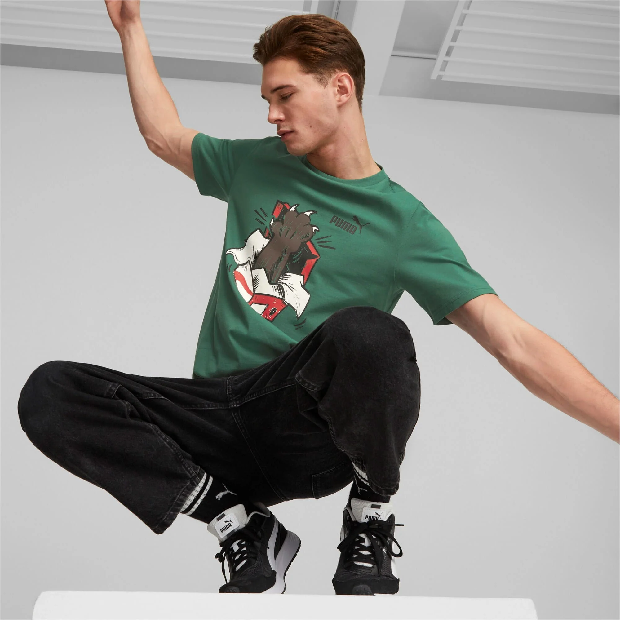 T-shirt Homem Puma Graphics - Image 5