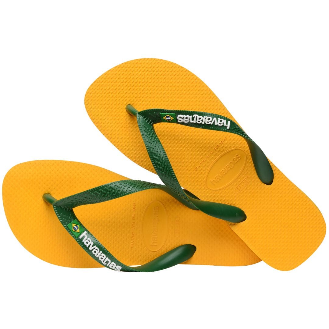 Chinelos Havaianas Brasil Logo Pop Yellow - Image 4