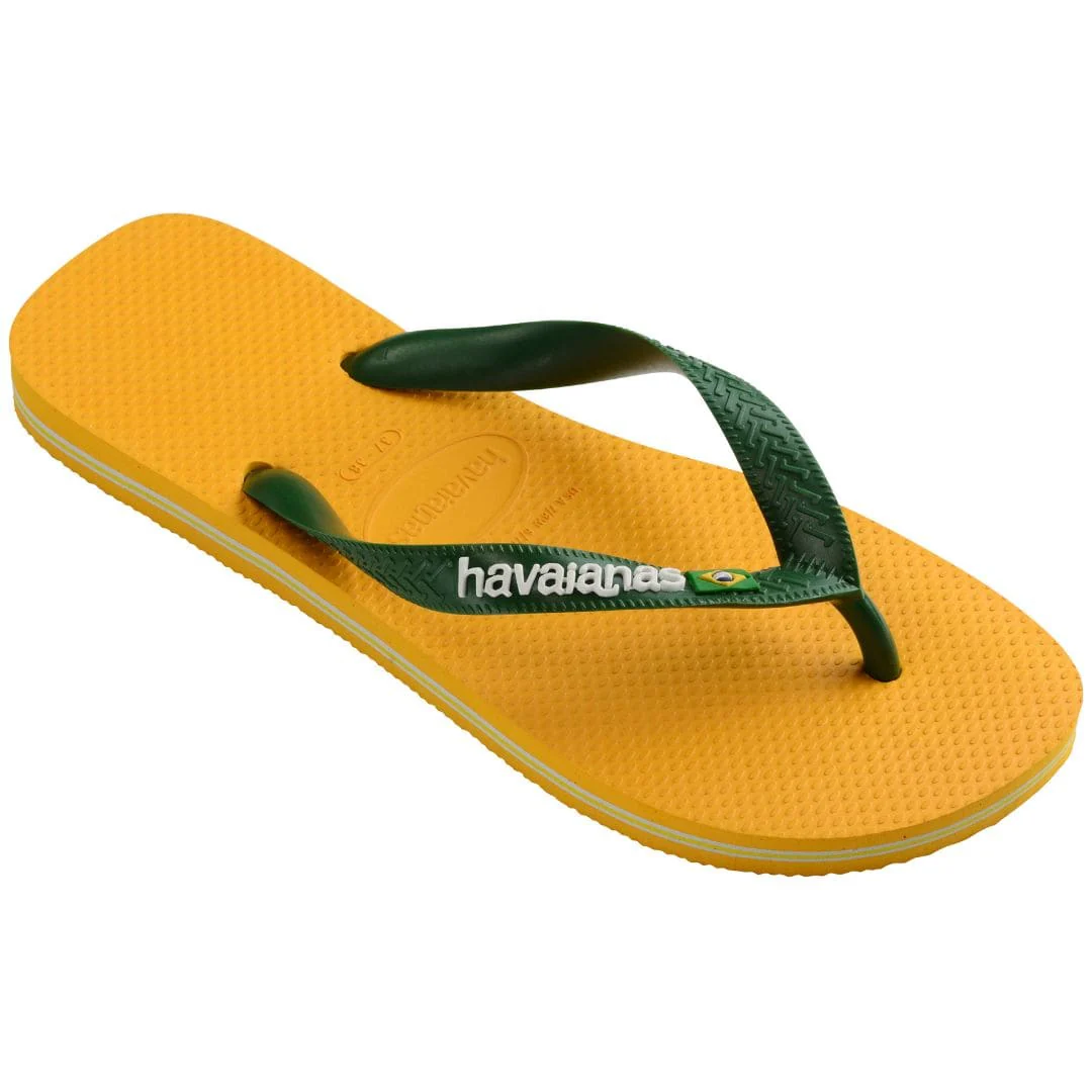 Chinelos Havaianas Brasil Logo Pop Yellow - Image 6