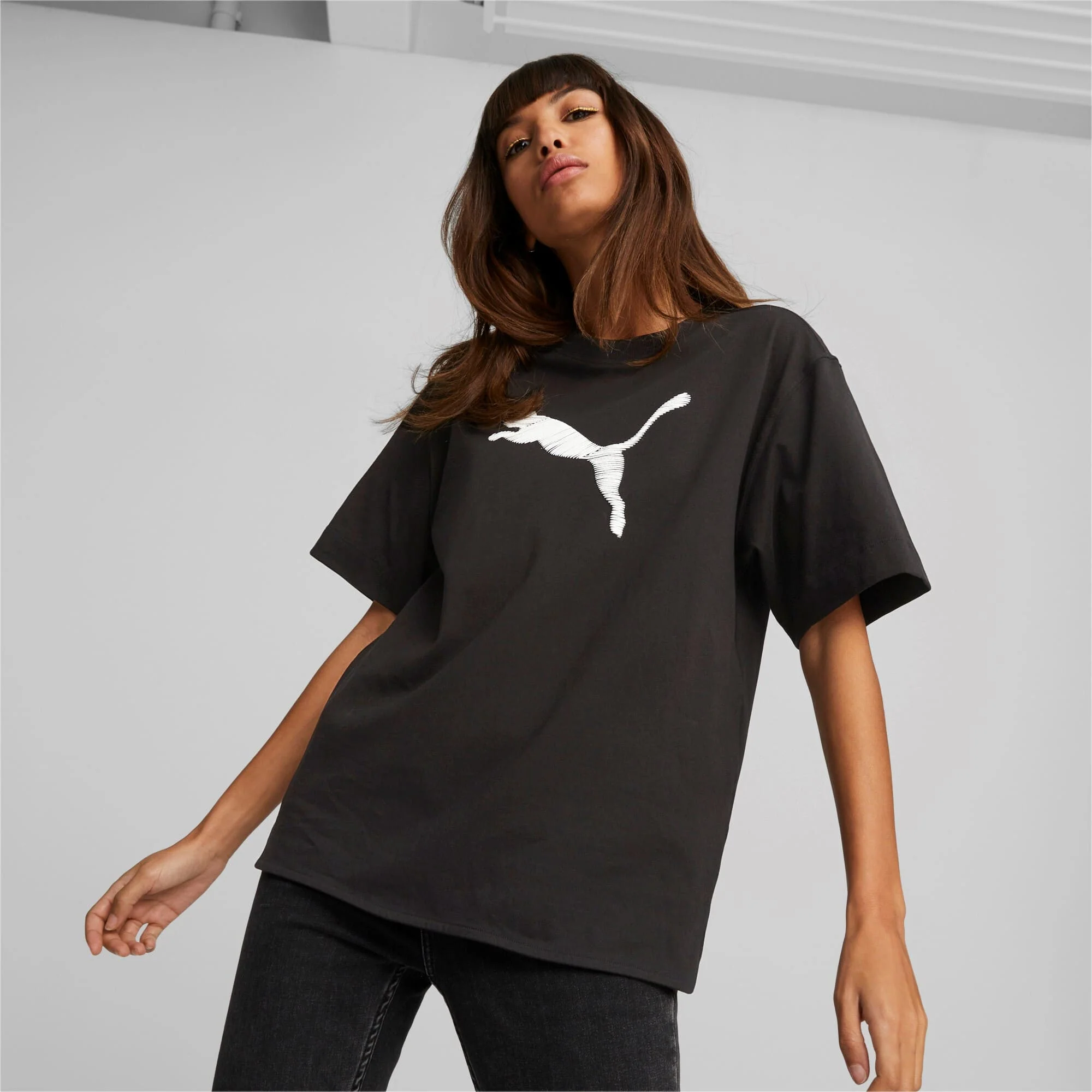 T-shirt Mulher Oversized Puma
