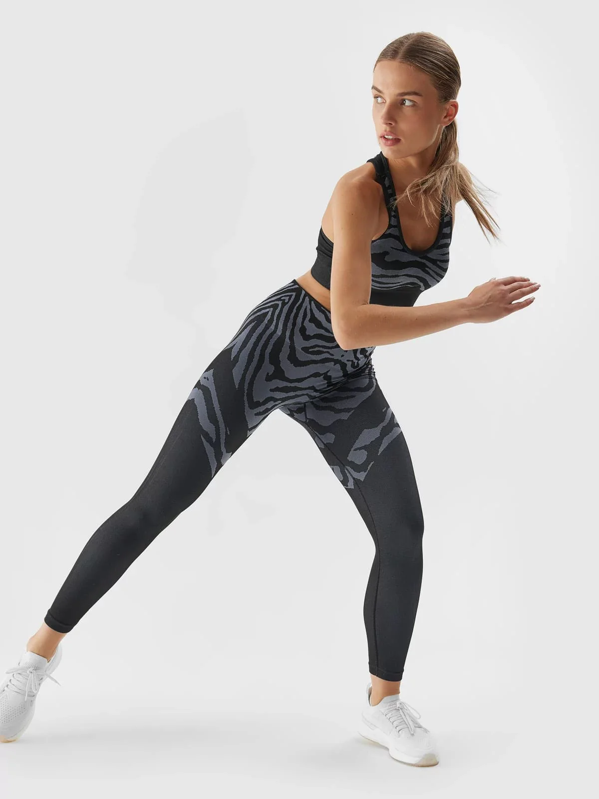 Leggings de Lycra com Cintura Alta 4F - Image 6