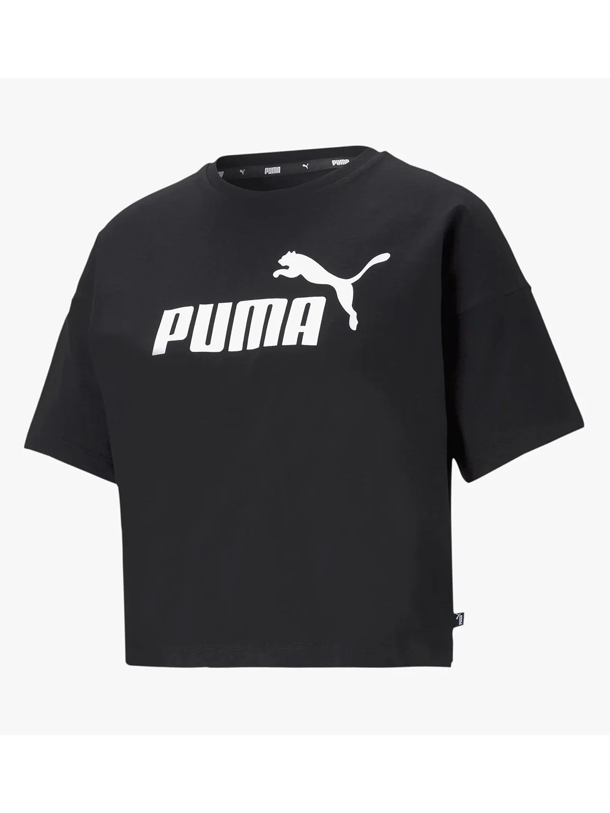 PUMA CROPPED LOGO TEE - Image 4