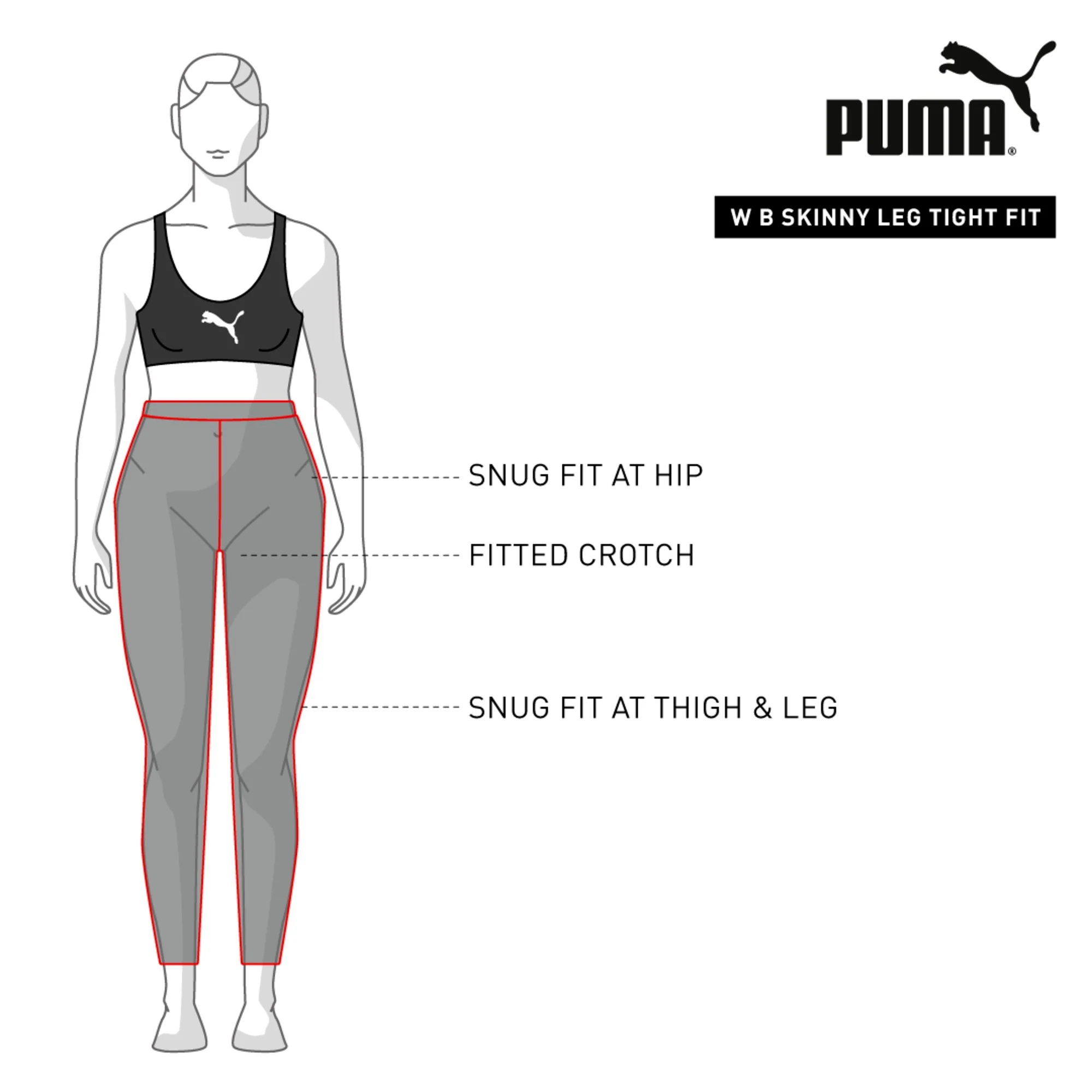 Leggings de Lycra Mulher Puma Run - Image 5