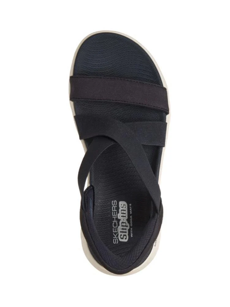 Sandálias Mulher Skechers Slip Ins Go Walk Flex Sandal Glimmer - Image 3