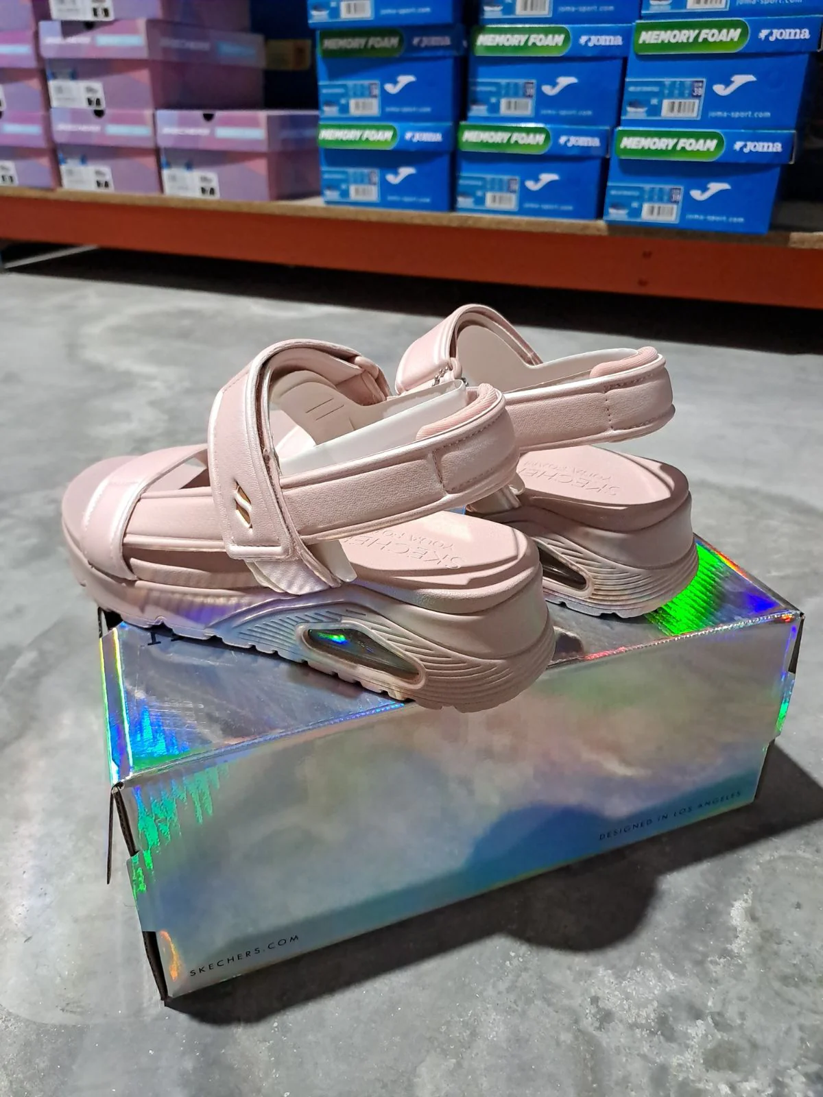 Sandálias Mulher Skechers Uno - Image 5