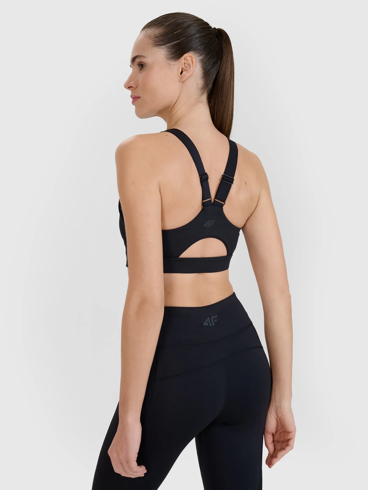 Sutiã de Desporto Suporte Médio Mulher 4F Secagem Rápida - Image 3
