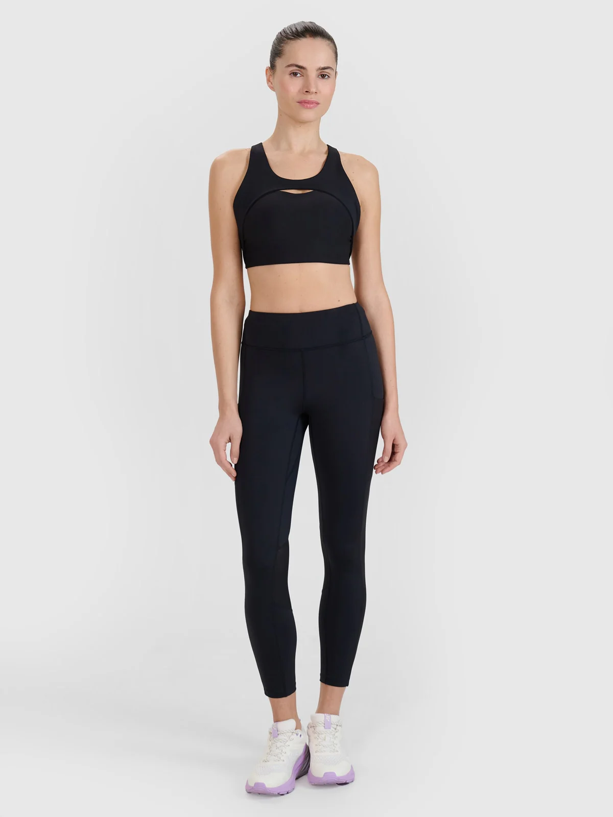 Sutiã de Desporto Suporte Médio Mulher 4F Secagem Rápida - Image 4