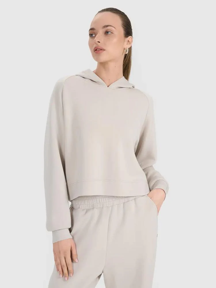 Sweatshirts com Capuz e Manga Raglan Mulher 4F