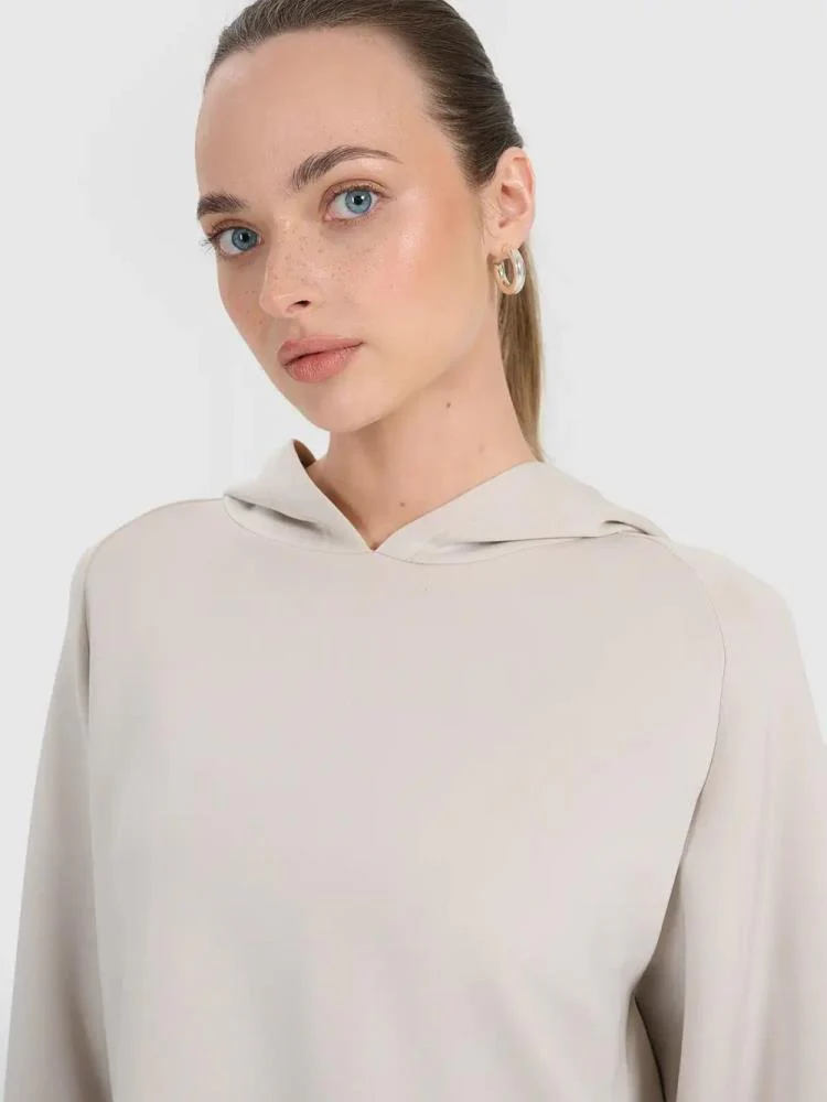 Sweatshirts com Capuz e Manga Raglan Mulher 4F - Image 6