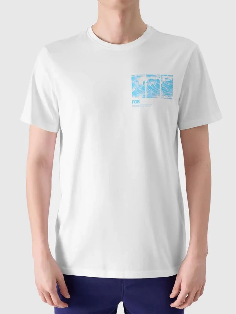 T-shirt de Algodão Homem 4F