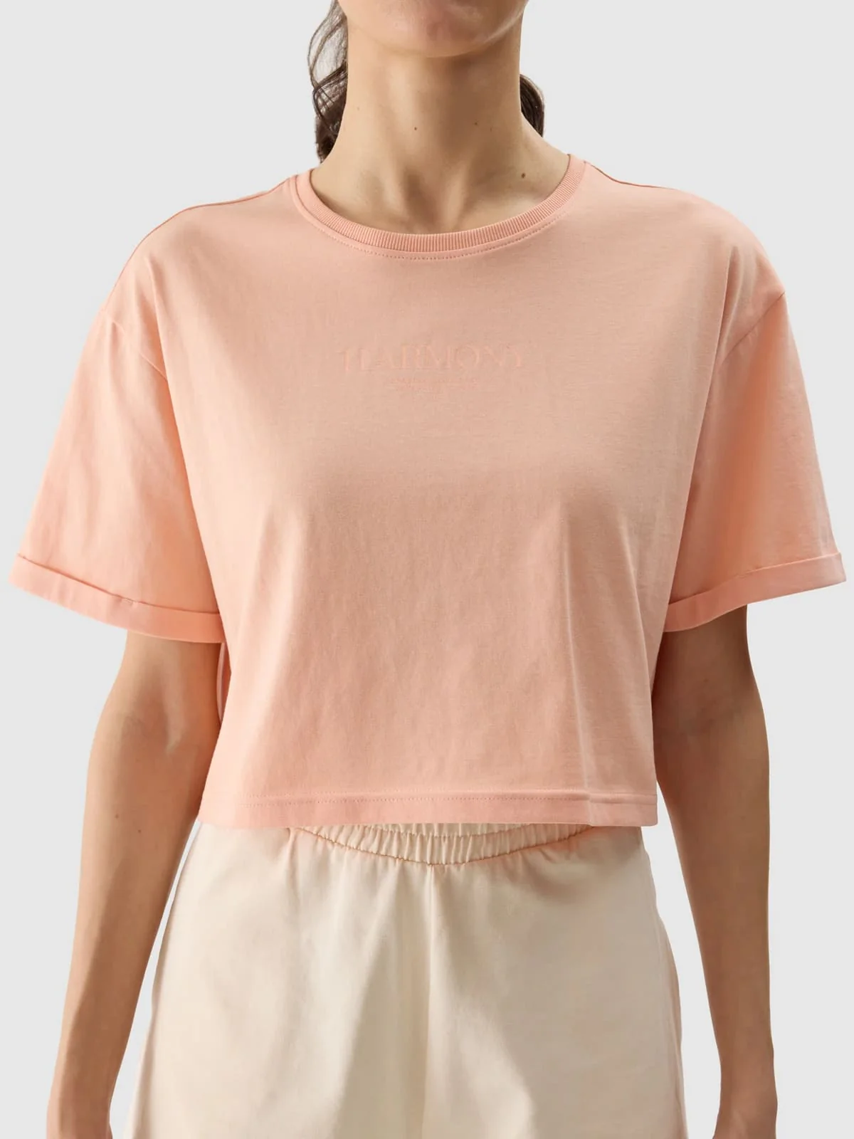 T-shirts de Algodão Mulher 4F Basic