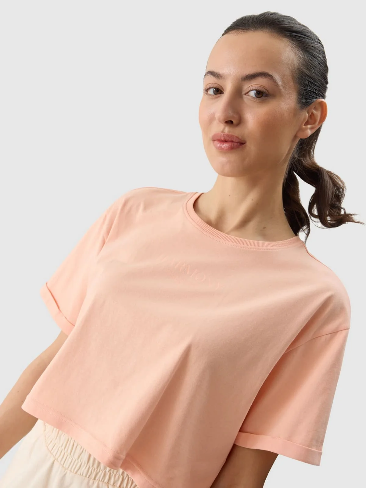 T-shirts de Algodão Mulher 4F Basic - Image 2