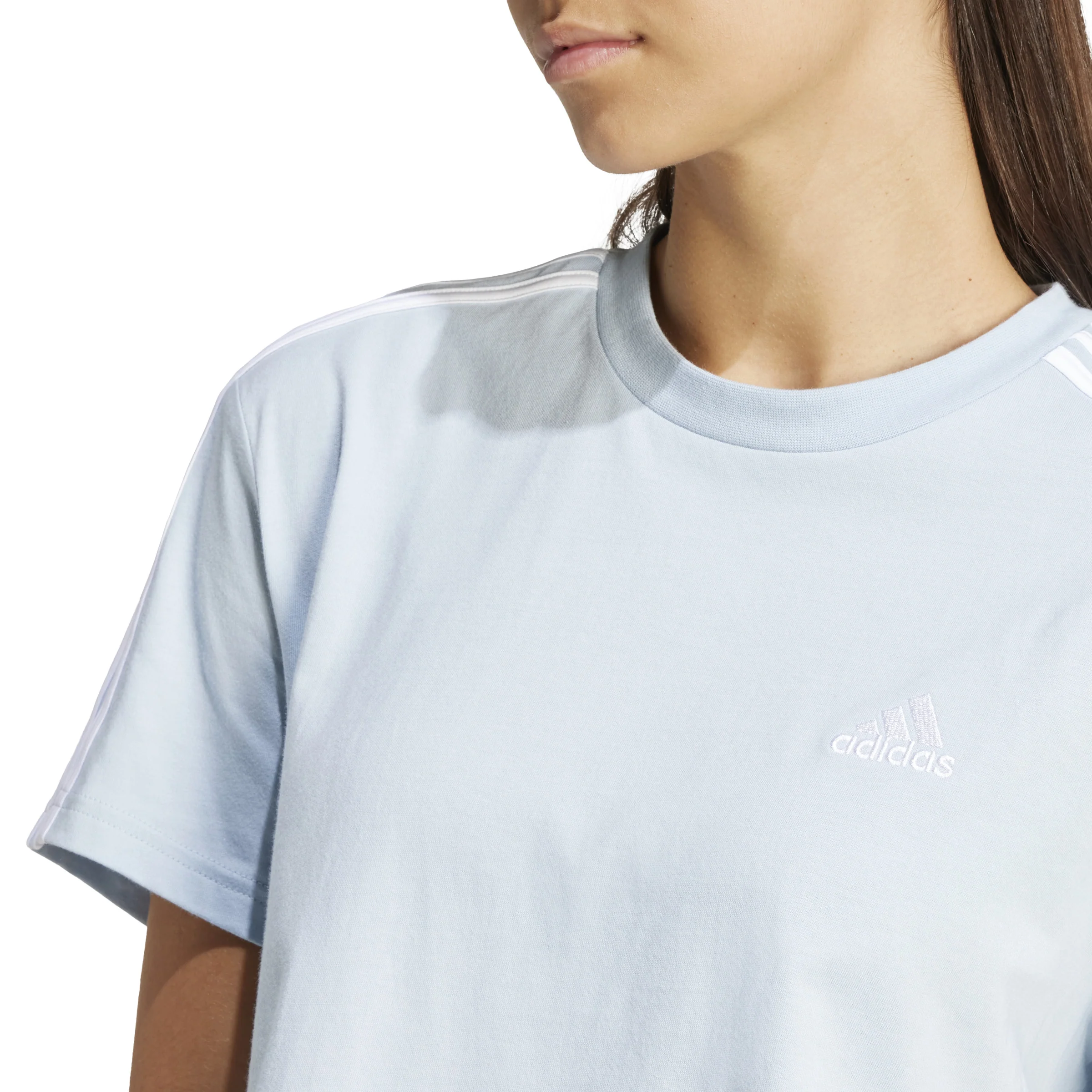 T-shirts de Algodão Adidas 3-Stripes Essentials - Image 4