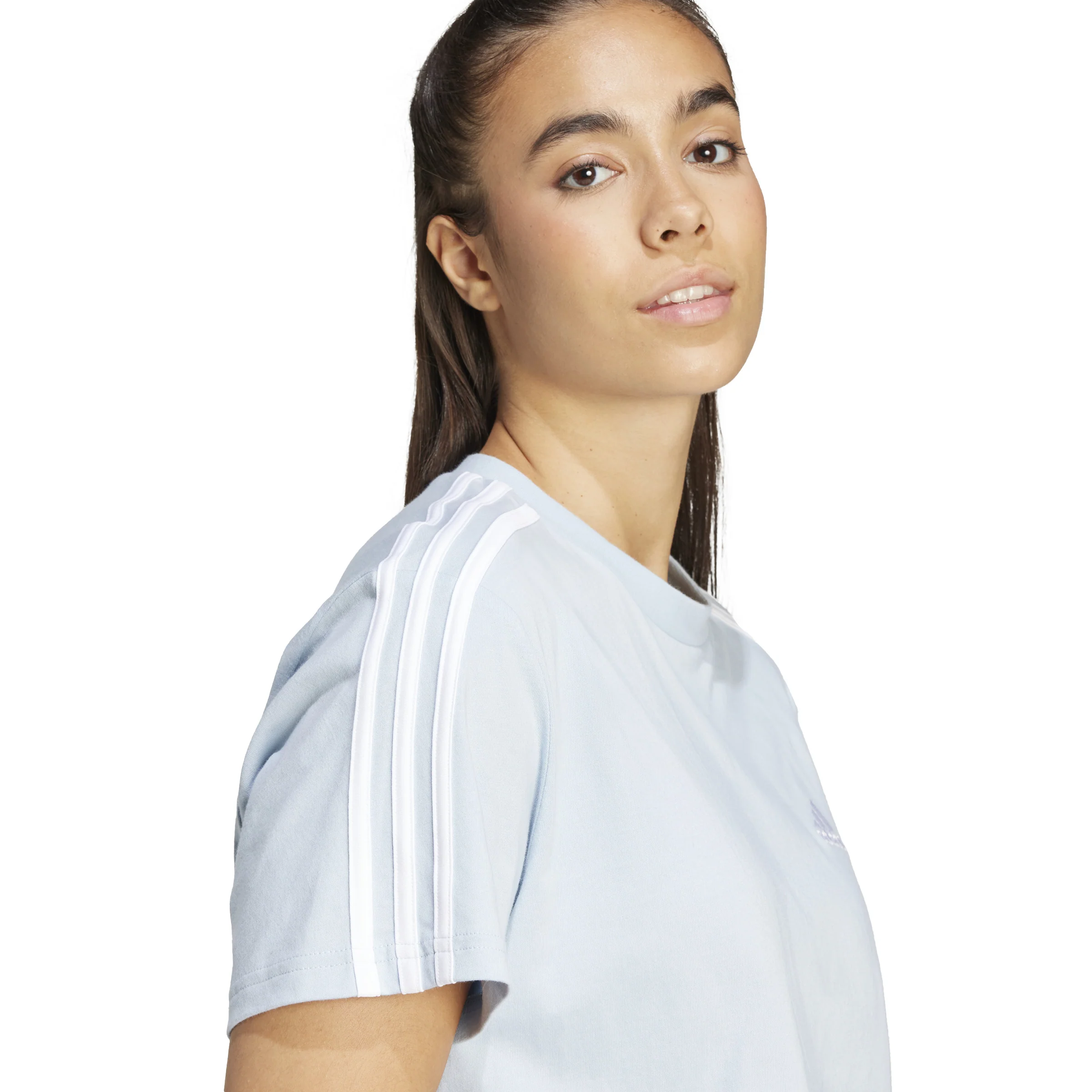 T-shirts de Algodão Adidas 3-Stripes Essentials - Image 5