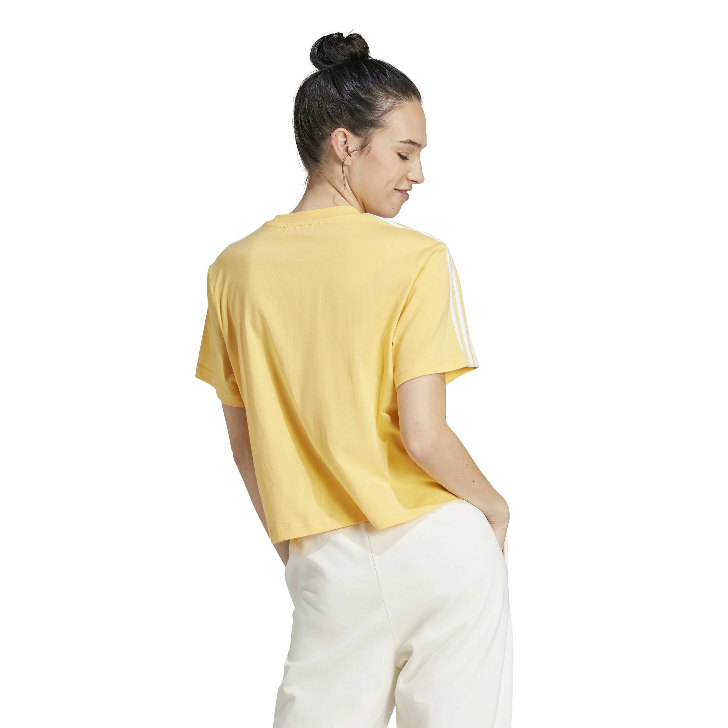 T-shirts de Algodão Adidas 3-Stripes Essentials - Image 6