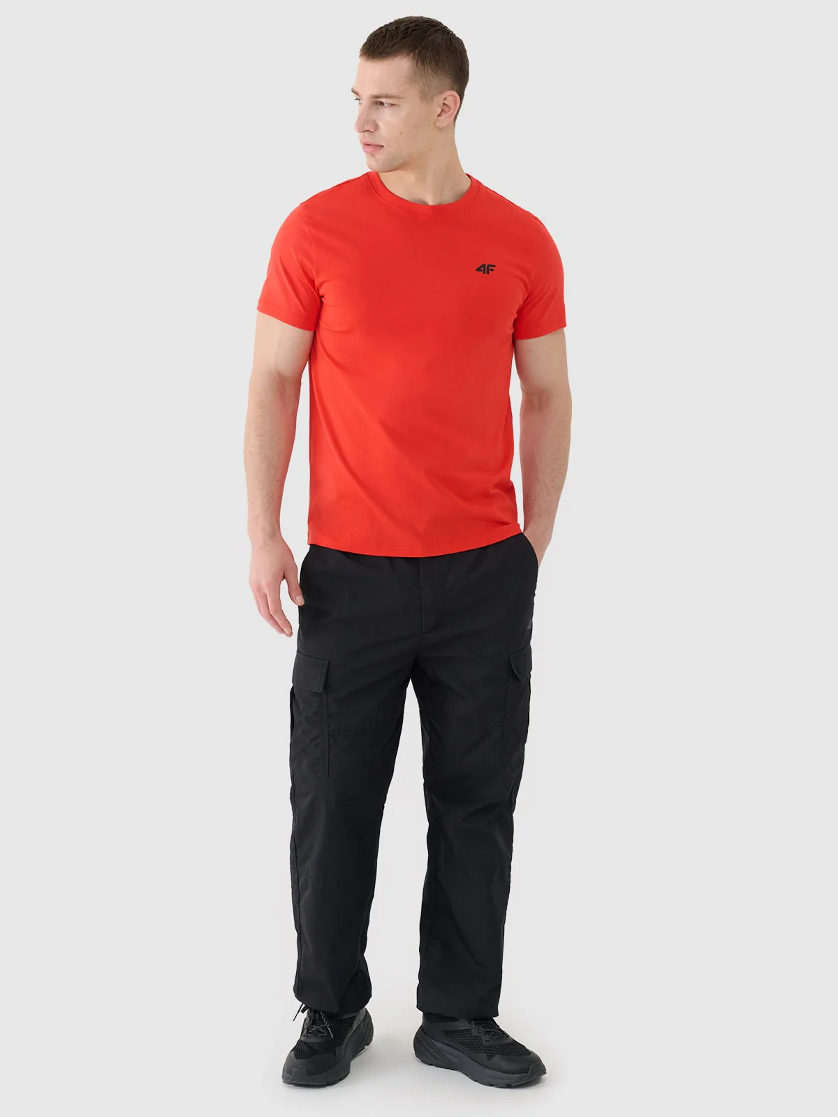 T-shirts de Algodão Básicas Homem 4F - Image 3