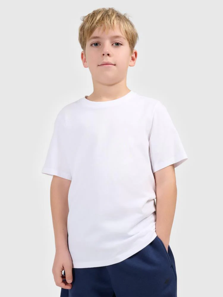 T-shirts de Algodão Básicas Menino 4F