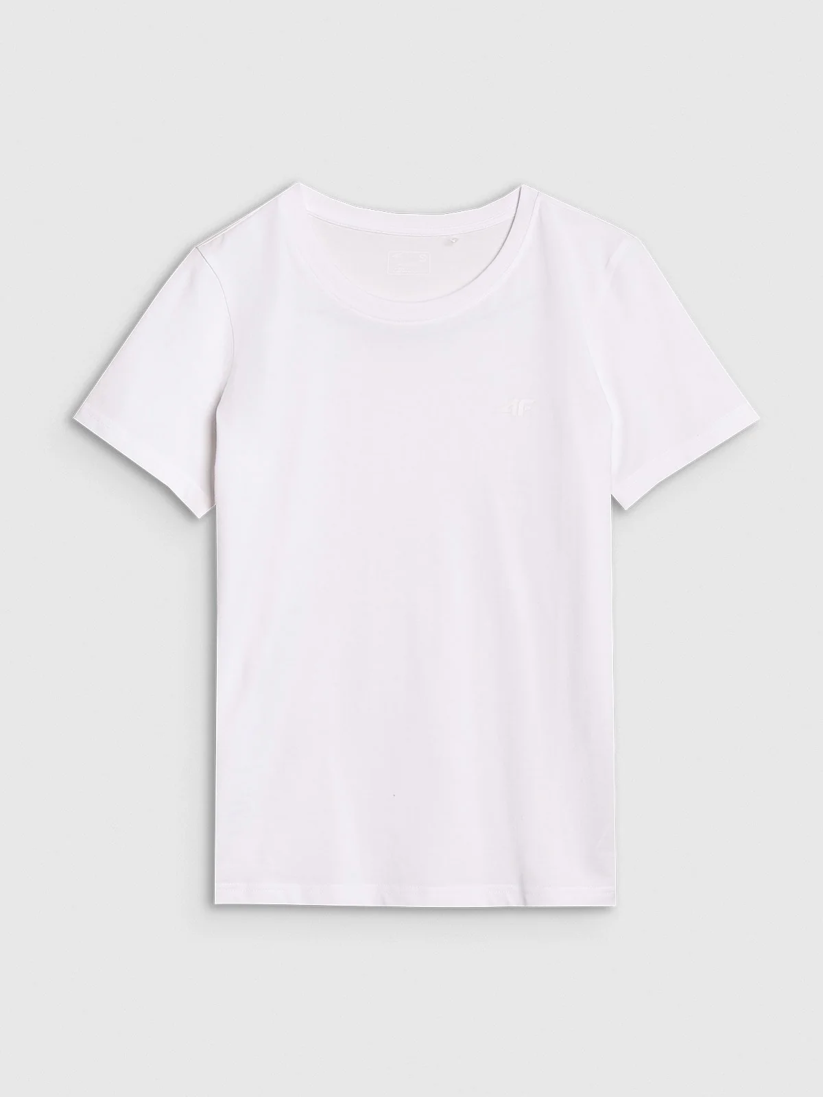 T-shirts de Algodão Básicas Mulher 4F
