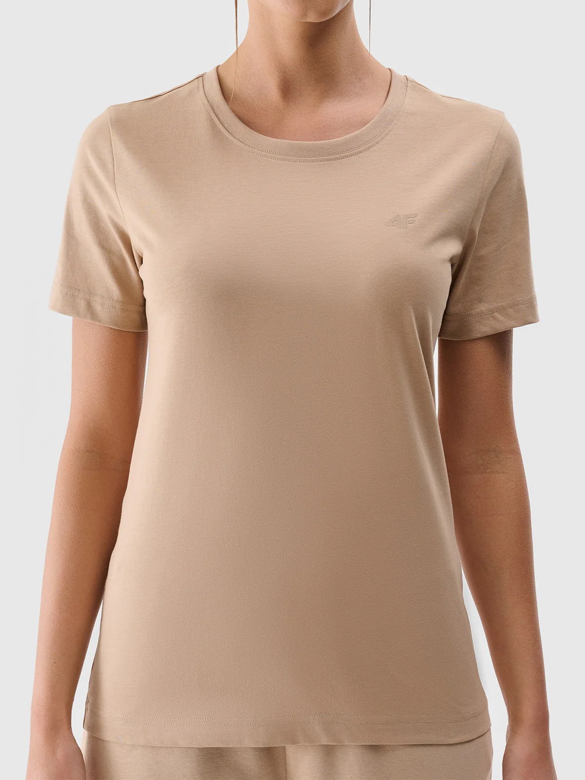 T-shirts de Algodão Básicas Mulher 4F