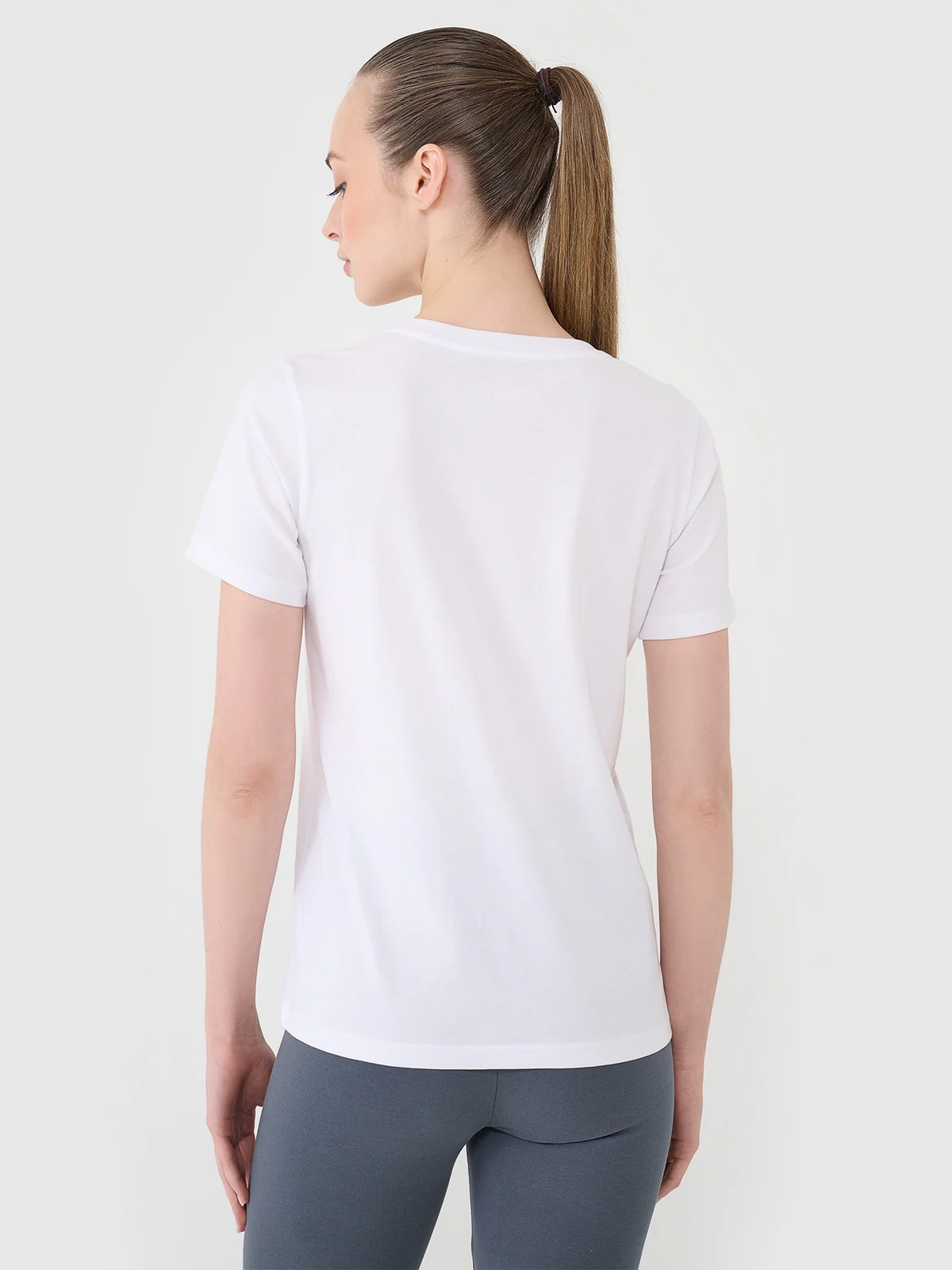 T-shirts de Algodão Básicas Mulher 4F - Image 6