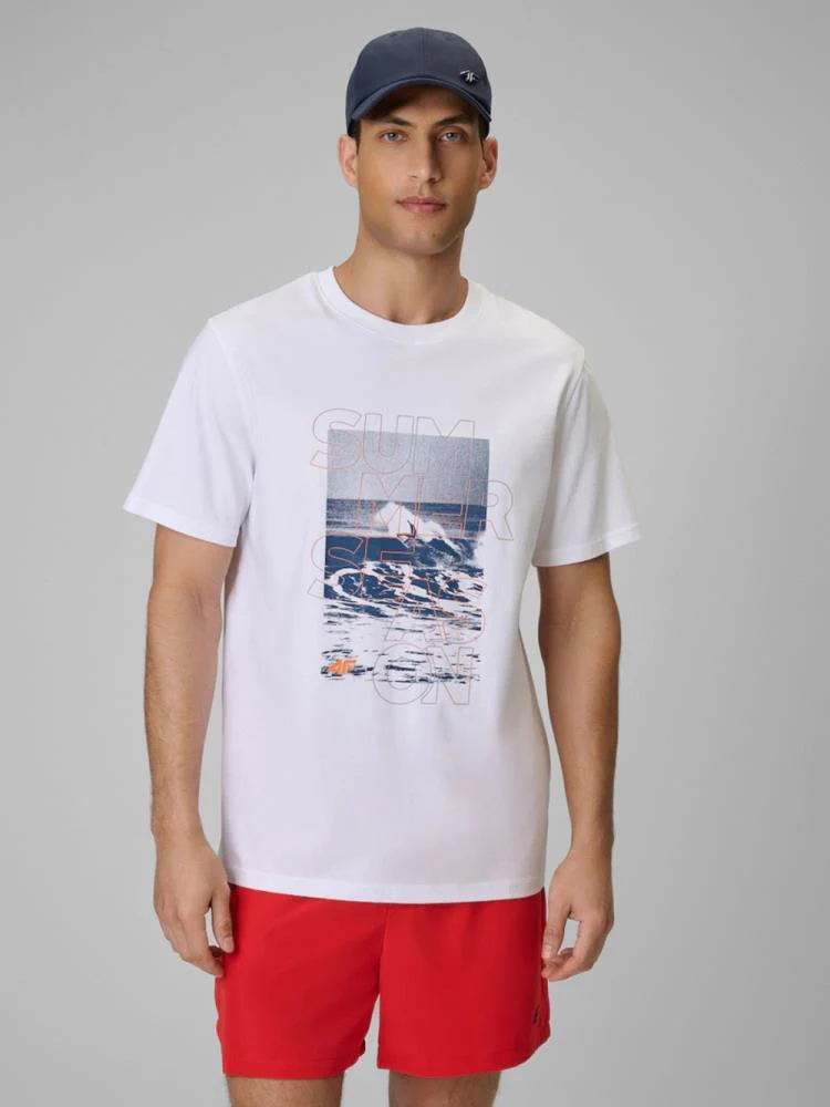 T-shirts de Algodão Homem 4F