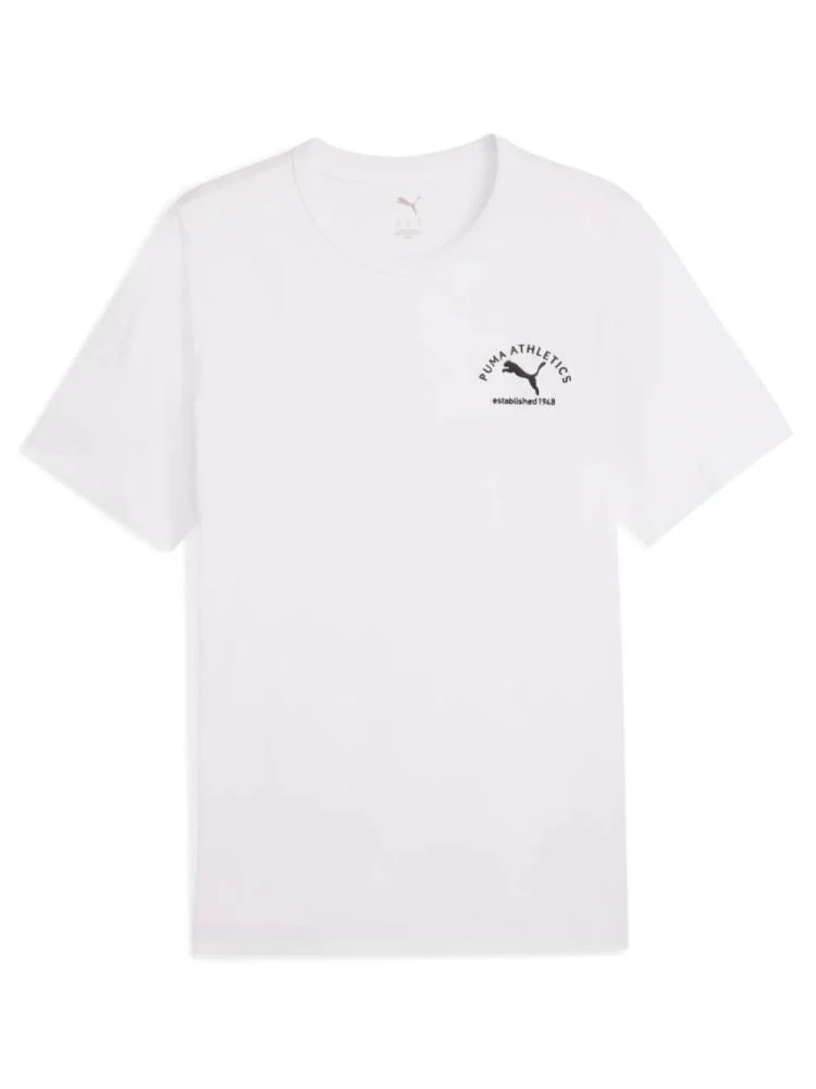 T-shirts de Algodão Homem Puma Class Graphic - Image 4
