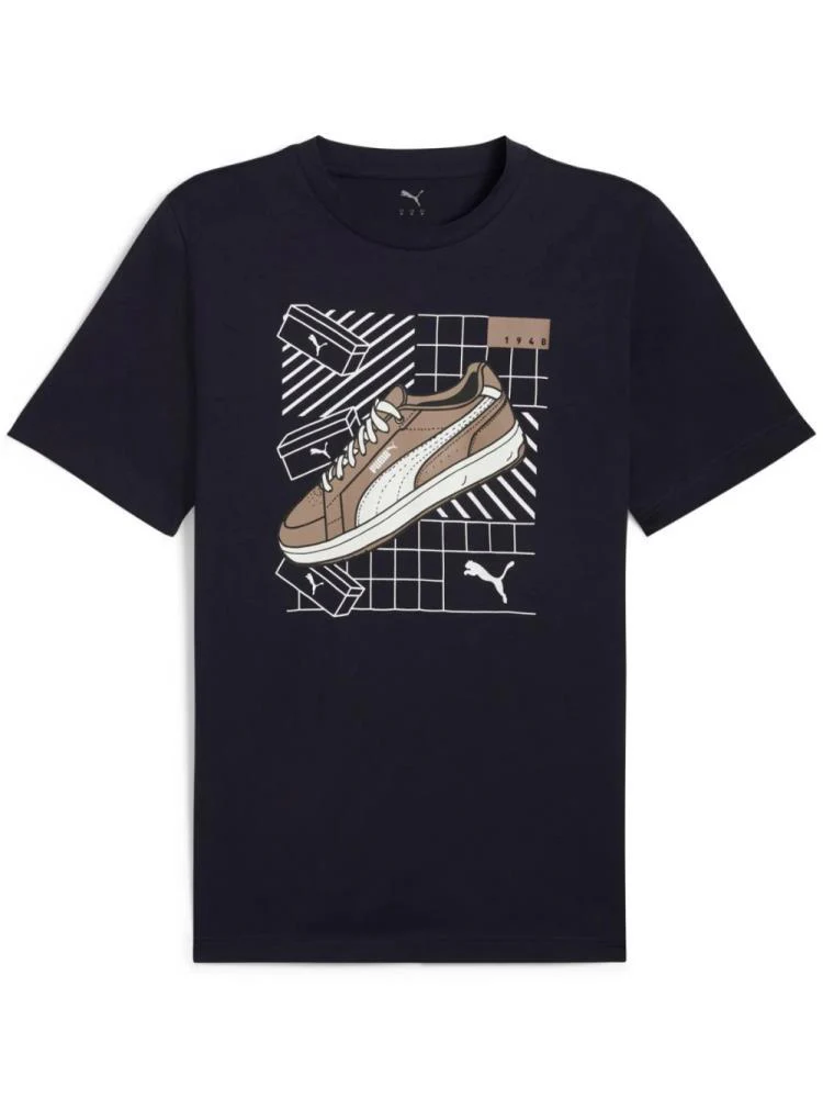 T-shirts de Algodão Homem Puma Graphics Sneaker - Image 4