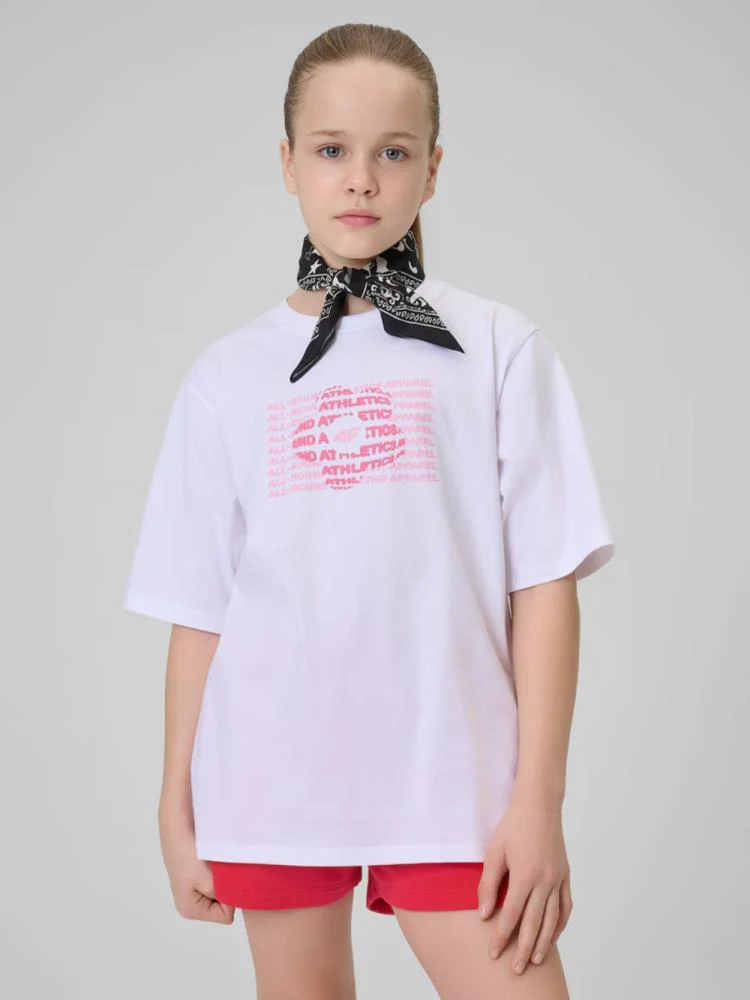 T-shirts de Algodão Menina 4F