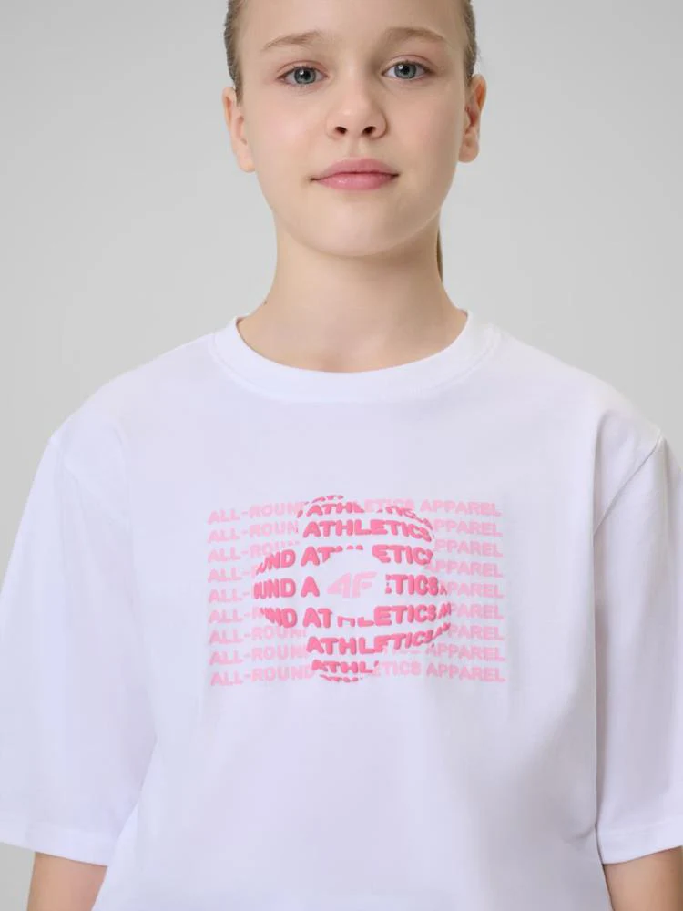 T-shirts de Algodão Menina 4F - Image 2