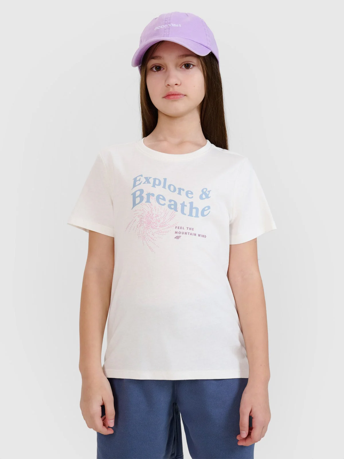 T-shirts de Algodão Menina 4F
