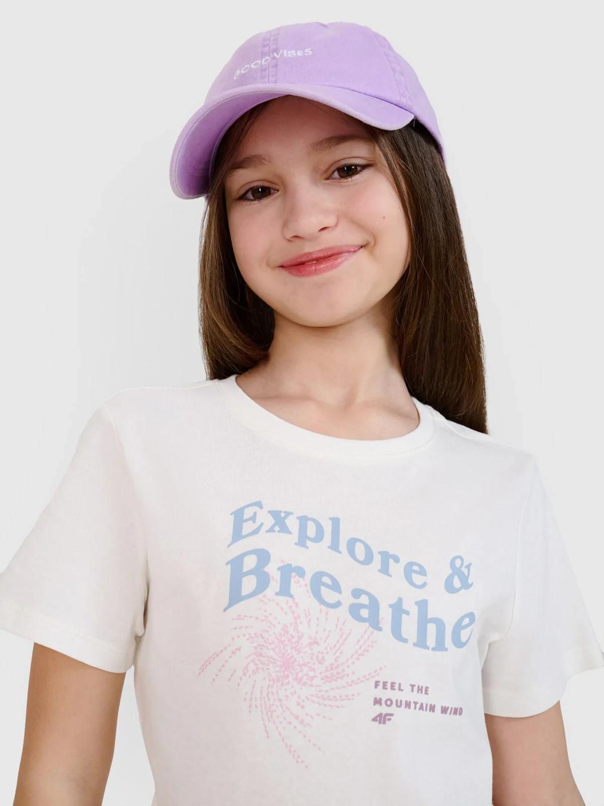 T-shirts de Algodão Menina 4F - Image 2