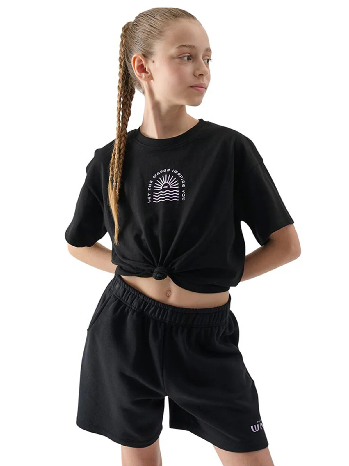 T-shirts de Algodão Menina 4F
