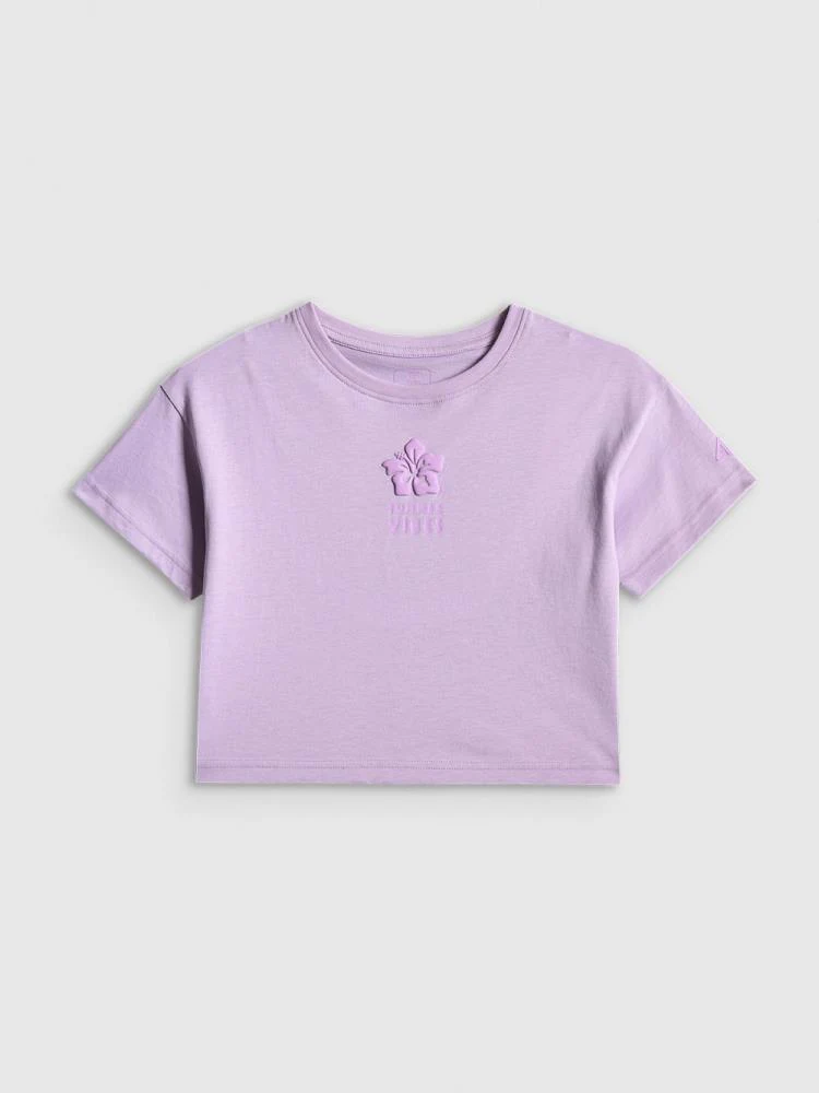 T-shirts de Algodão Menina 4F