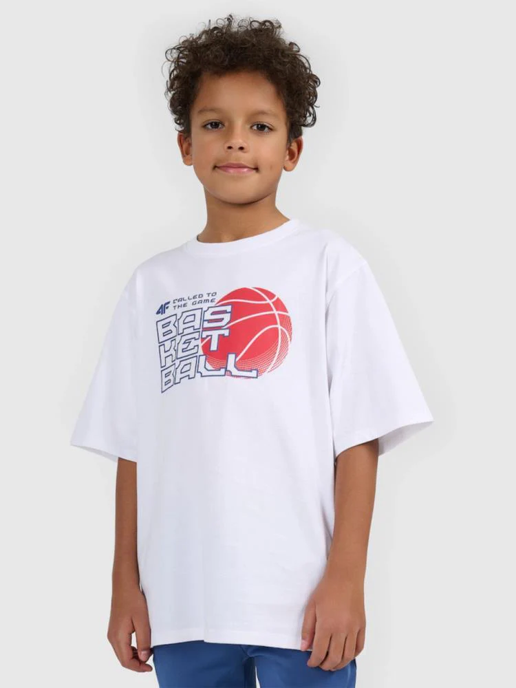 T-shirts de Algodão Menino 4F