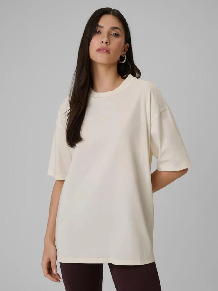T-shirts de Algodão Mulher 4F