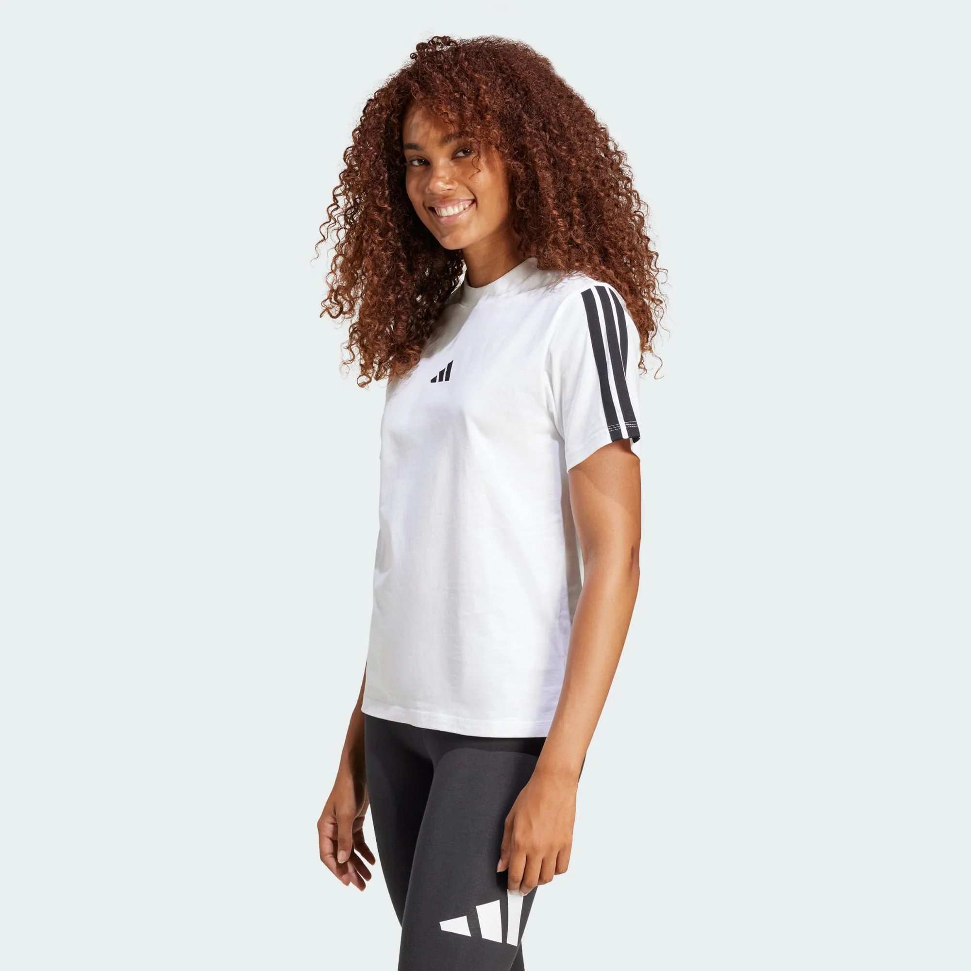 T-shirts de Algodão Mulher Adidas - Image 3