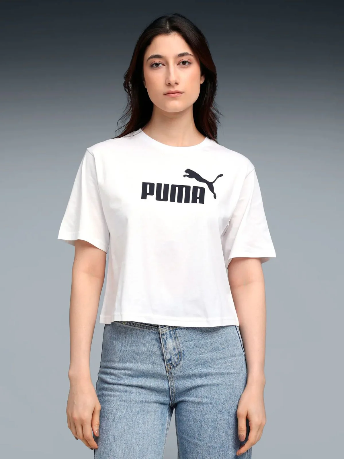 T-shirts de Algodão Mulher Puma