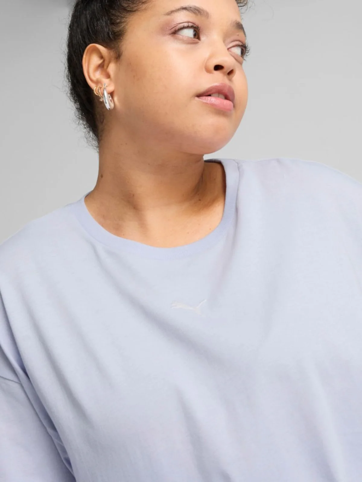 T-shirts de Algodão Mulher Puma Ess Relaxed - Image 2