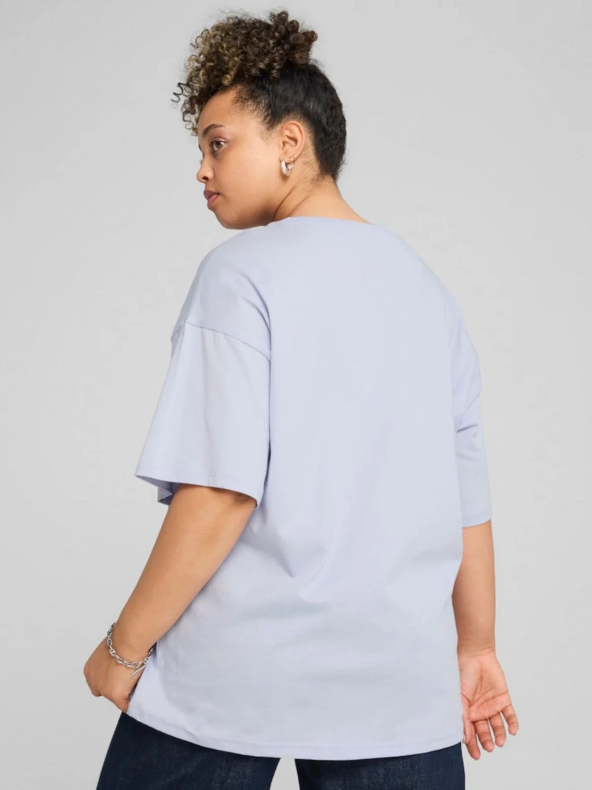 T-shirts de Algodão Mulher Puma Ess Relaxed - Image 3