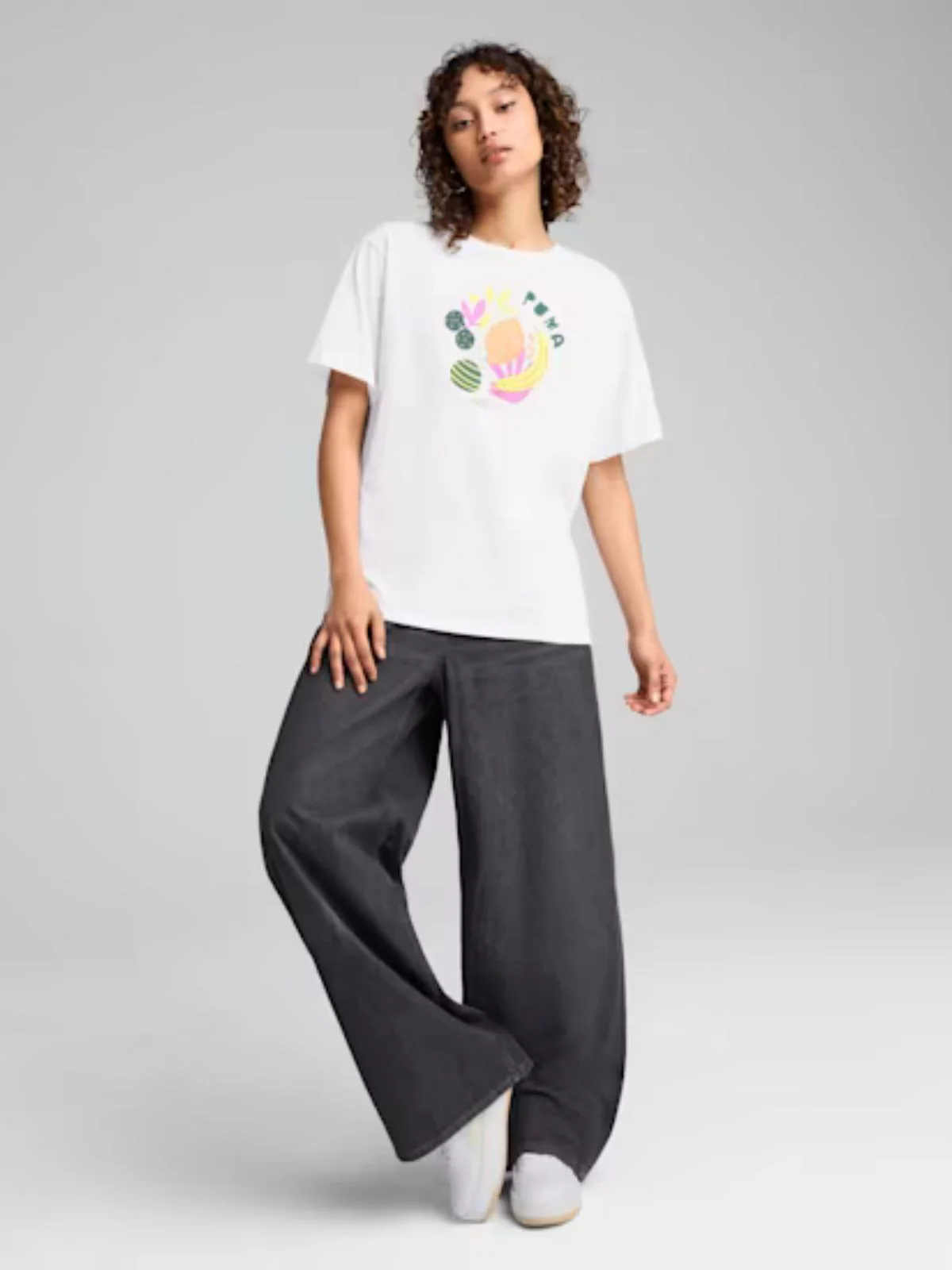 T-shirts de Algodão Mulher Puma Relaxed Fruity - Image 3